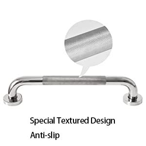 Bathroom Grab Bar HONPHIER Anti Slip Grab Rails SUS 304 Stainless