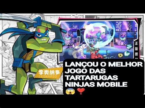 O Melhor Saiu Novo Jogo Das Tartarugas Ninja Tartarugas Ninja