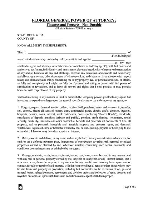 General Power Of Attorney Fill Out Sign Online Dochub