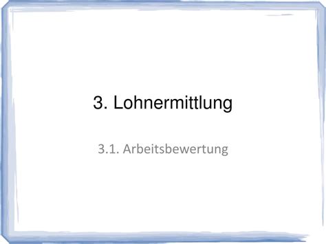 PPT - Zusammenhang von Arbeit und Lohn PowerPoint Presentation, free ...
