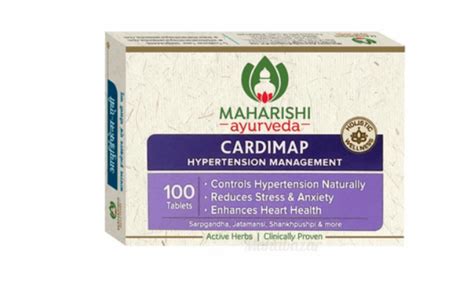 Maharishi Ayurveda Cardimap Tabs -100 tabs - Swadesii