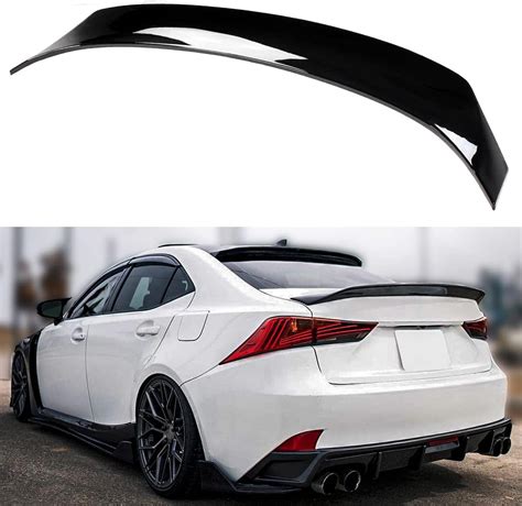 Amazon AR Style High Kick Duckbill Gloss Black Trunk Lid Spoiler