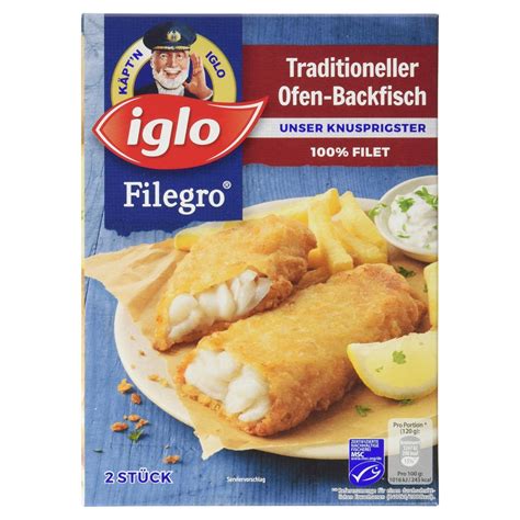 Backofen Fisch Iglo Fischlexikon