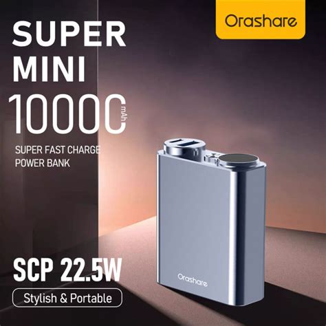 Orashare Pca Mah Mini Powerbank Scp W Super Fast Charging