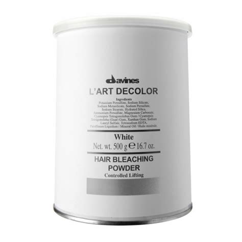 Davines Lart Decolor White Hair Bleach Powder 500 Gr