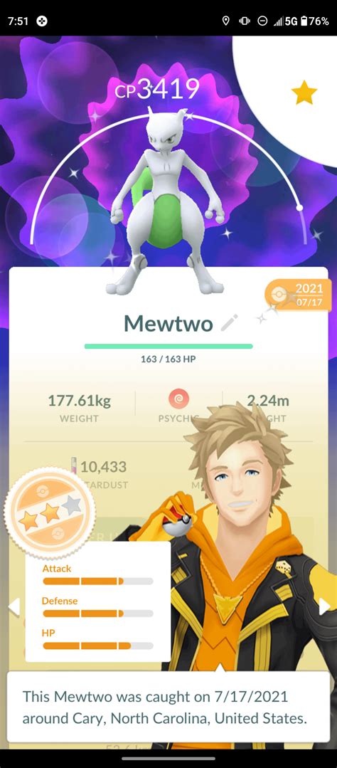 Look at this cool Mewtwo : r/pokemongo