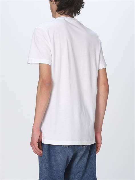 Calvin Klein Jeans T Shirt For Man White Calvin Klein Jeans T Shirt J30j322875 Online On