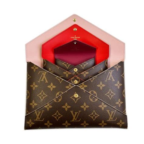 【louis Vuitton 路易威登】kirigami Pochette 三合一 經典老花 棕色 信封皮夾 收納包 手拿包m62034lv