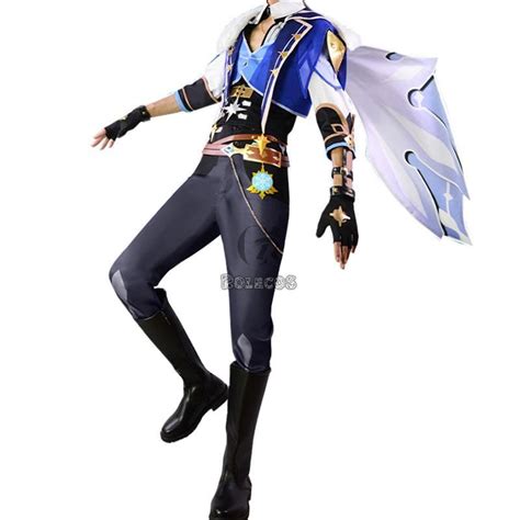 Game Genshin Impact Kaeya Cosplay Costume