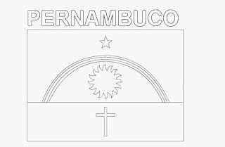Bandeira De Pernambuco Para Colorir - Bandeiras dos Estados Brasileiros | Bandeira de pernambuco para colorir ...