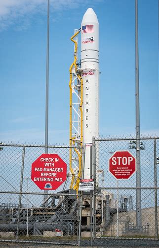 Antares Rocket Preparation 201304190003HQ The Orbital Sc Flickr