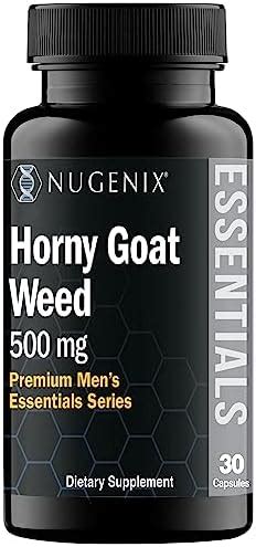 Amazon Nugenix Essentials Horny Goat Weed Extract Epimedium