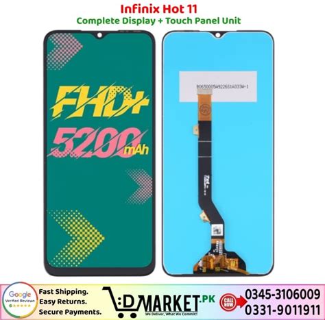 Infinix Hot LCD Panel Unit Combo Exclusive