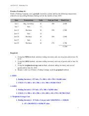 Chapter 7 Worksheet Pdf ACCTG 215 Worksheet 7A Practice Problem 1