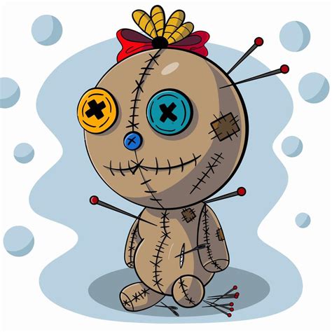 The Voodoo Doll 13195567 Vector Art At Vecteezy