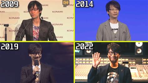 Evolution Of Gamescom Hideo Kojimas Announcements Youtube