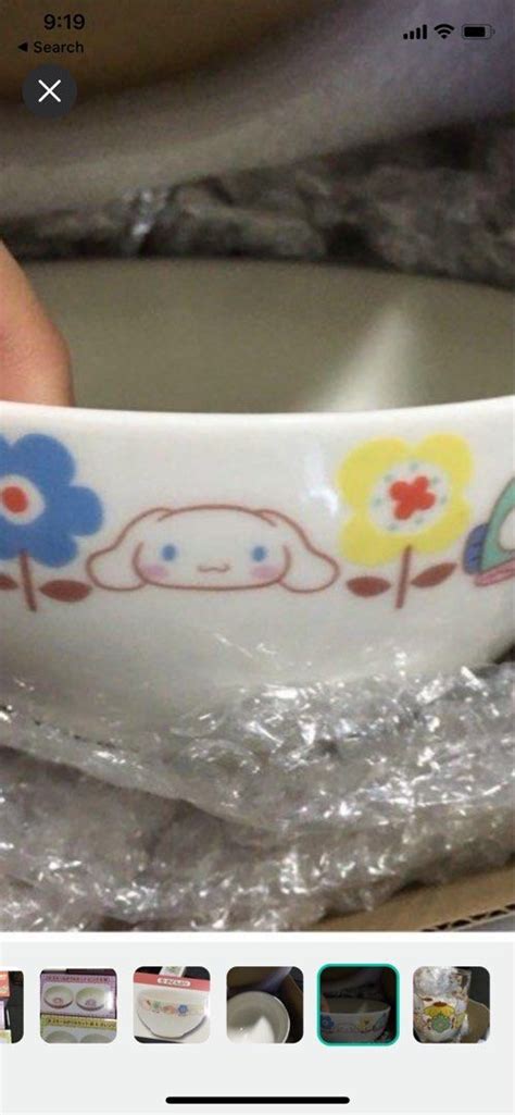 Sanrio Kuji Glass Ceramic Bowl Small Saucers Furniture Home Living