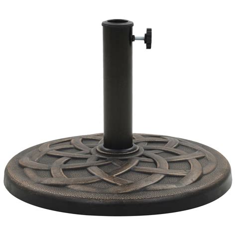 Supports pour parasols Socle rond de parasol Polyrésine 54 5 x 33