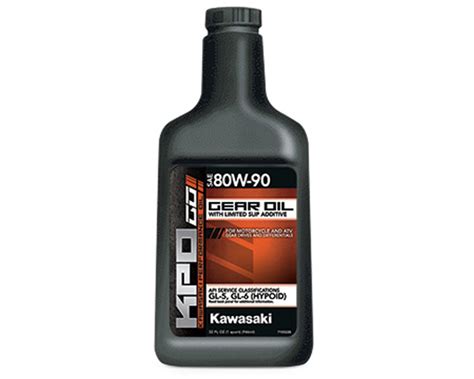 Kawasaki KPO Gear Oil With Limited Slip Additive Quart 80W 90 K6103G