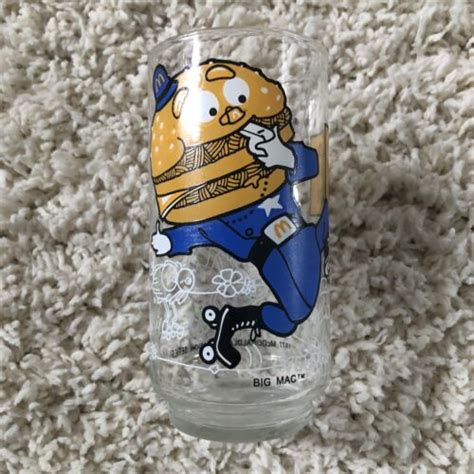 Big Mac Mcdonald S Glass Burger Action Series Clear Mcdonaldland