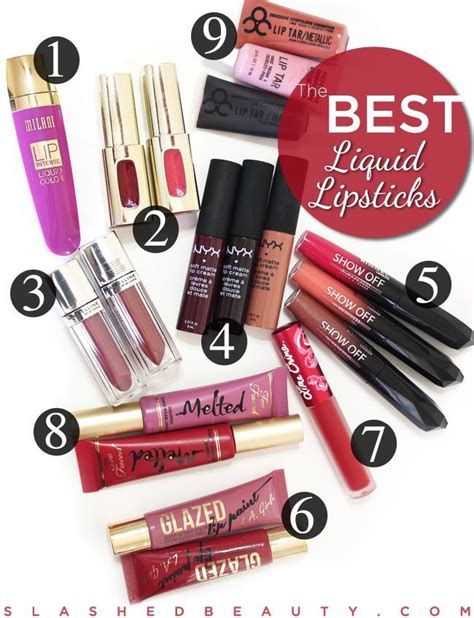 The 6 Best Drugstore Liquid Lipsticks And 3 To Splurge On Slashed Beauty Makeup To Buy Love