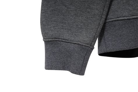 Berluti Men's 1895 B Paris Lev Gray Logo Hoodie Sweatshirt Hooded