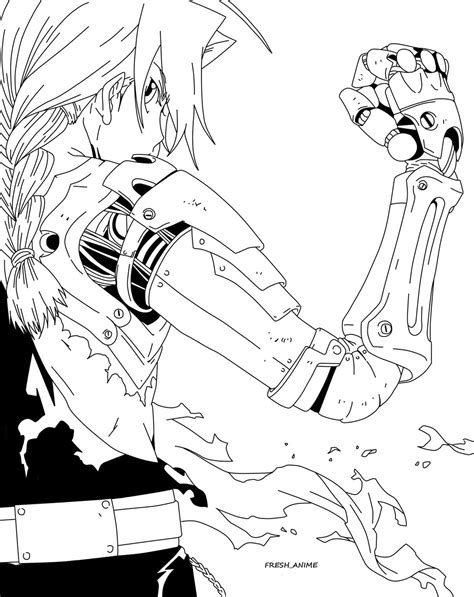 Fullmetal Alchemist Coloring Pages