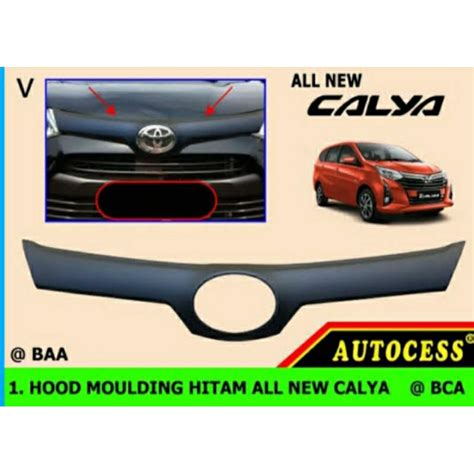 Jual List Lis Grille Grill Model TEMPEL Bumper Depan Toyota New Calya