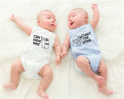 Twin Onesies Svg Bundle Twin Baby Svg Womb Mates Svg Cant Etsy Canada