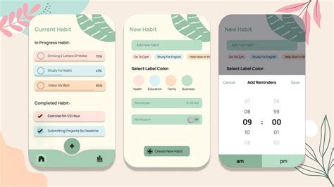 Habit Tracker App On Behance