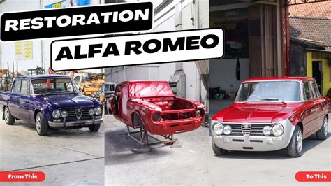 Body Restoration Alfa Romeo Giulia Super Youtube