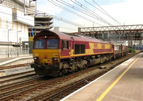 66168 Stratford EWS Class 66 No 66168 Passes Stratford Flickr