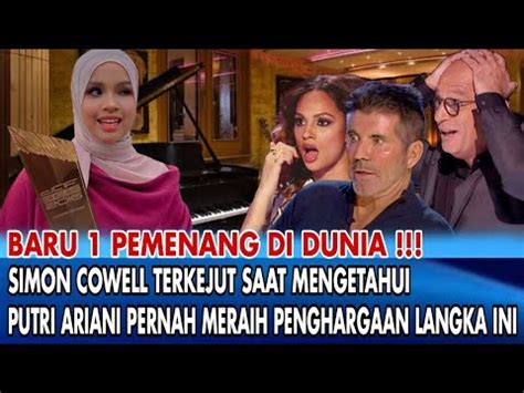 Viral Simon Cowell Kaget Ternyata Putri Ariani Sudah Raih Penghargaan