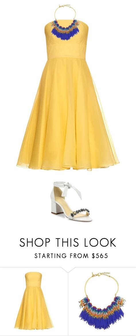 "In La La Land: yellow dress" by nataliya-mostriansky liked on Polyvore ...