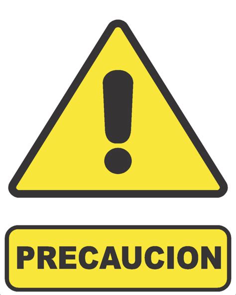 Precaución Sentido Vial