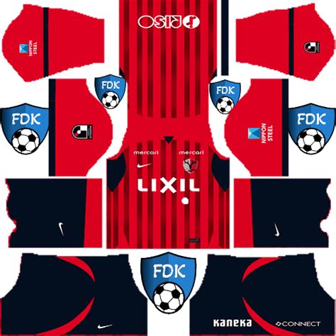 Kashima Antlers DLS Kits 2023 - Dream League Soccer Kits 2023