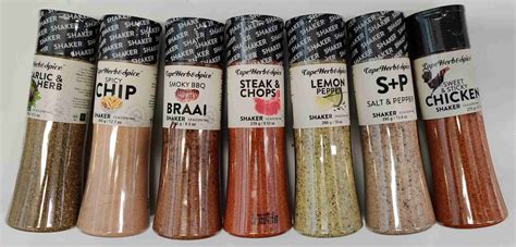 Cape Herb Spice Shaker Seasoning Range 265g 390g Ferry Road