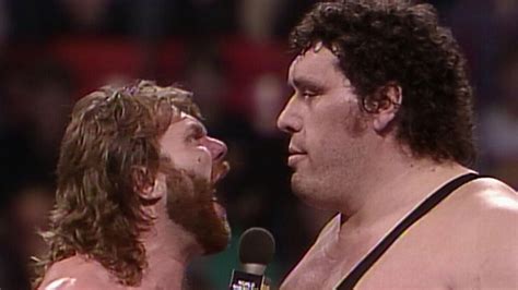 Hacksaw Jim Duggan Confronts Andre The Giant Superstars April 2