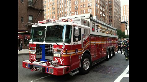 FDNY Rescue 1 Responding 8 15 14 YouTube