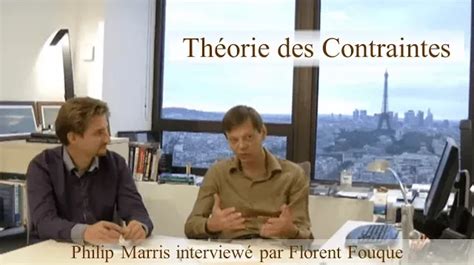 Vidéo La Théorie des Contraintes expliquée par Philip Marris