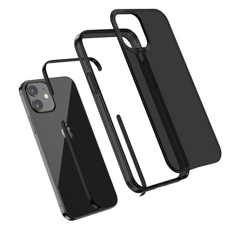 All Black Everything TAFFYCA Series for iPhone 12 mini Phone Case