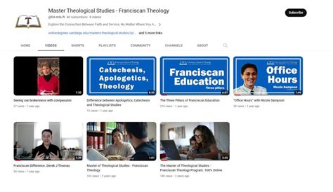 Masters Of Theological Studies