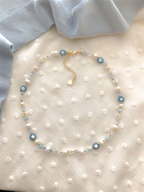 Celeste Necklace | Gioielli estivi, Braccialetto fai da te ...