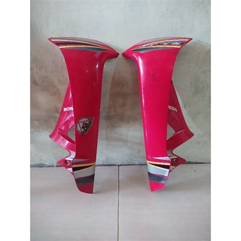 Jual Sayap Luar Dalam Honda Supra Fit New Warna Merah Original Shopee