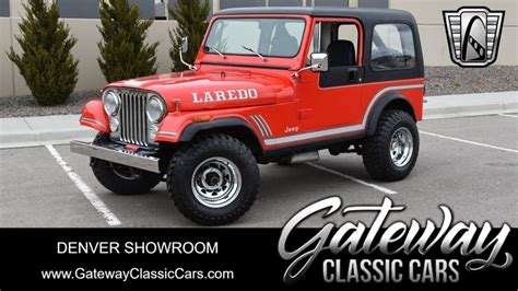 Den Jeep Cj Laredo Gateway Classic Cars Of Denver Youtube