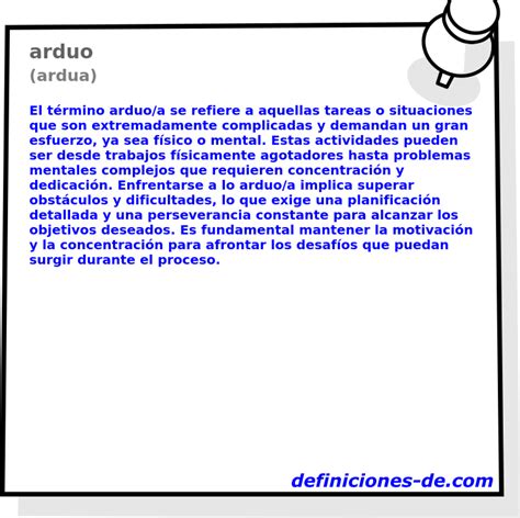 O Que Significa Árduos - Significado de «arduo (ardua)»