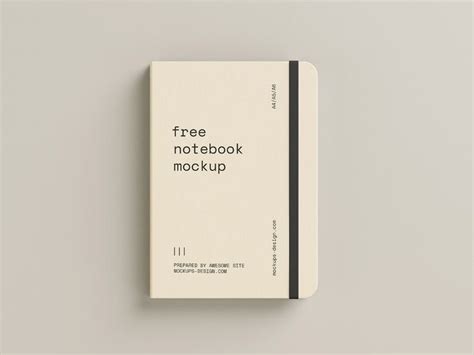 4 Free Personal To Do List Notebook Diary Mockup PSD Set Best Free