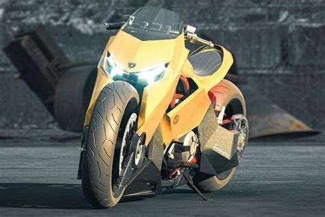 This Lamborghini motorcycle concept is a carbon-clad sports cruiser ...