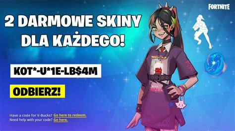 2 DARMOWE SKINY PRZED ROZDZIAŁEM 4 DLA KAŻDEGO fortnite YouTube