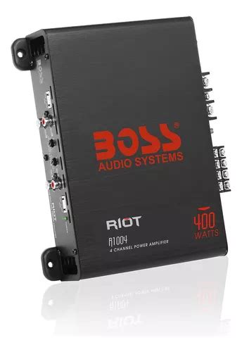 Boss Audio R1004 Amplificador Clase A B Rango Completo 4 Canales